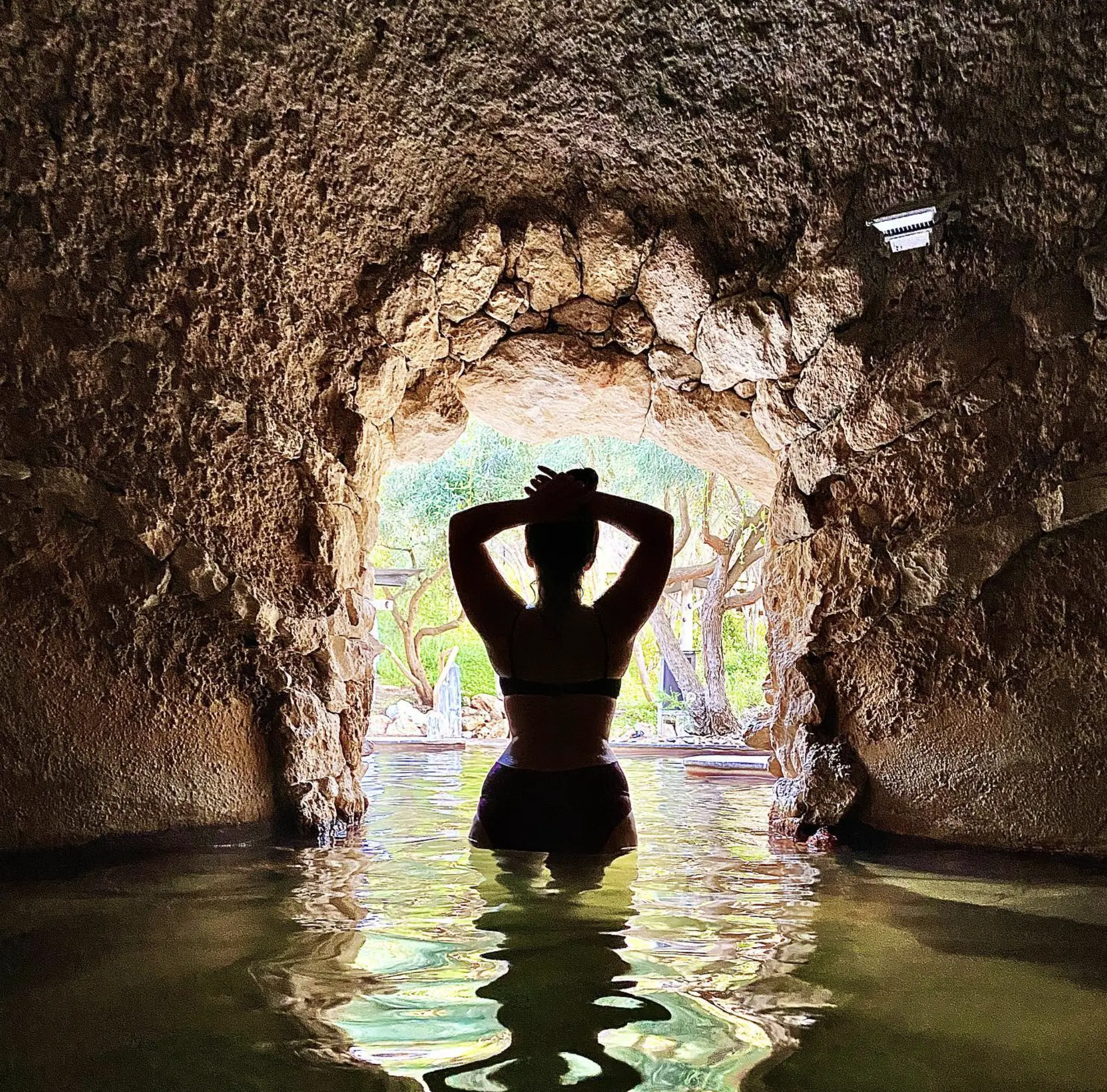 Peninsula Hot Springs Cave Pool