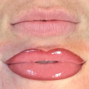 cosmetic lip tattoo in Brisbane